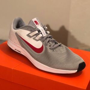 Nike Downshifter 9 Mens Running Shoe Red Size 10.5